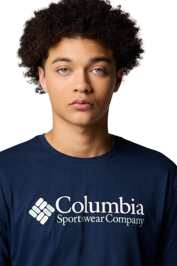 Columbia T-shirt de manga curta verde