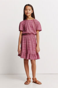 Springfield Kids Vestido de menina manga curta IKAT