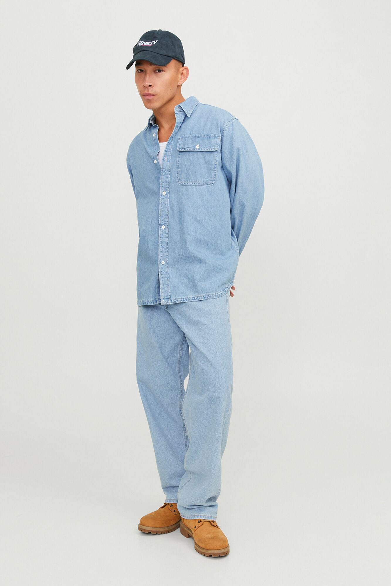 Jack & Jones Vaquero baggy tiro alto