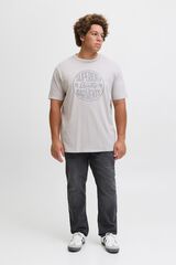 Jack & Jones PLUS Jeans slim cinco bolsos preto