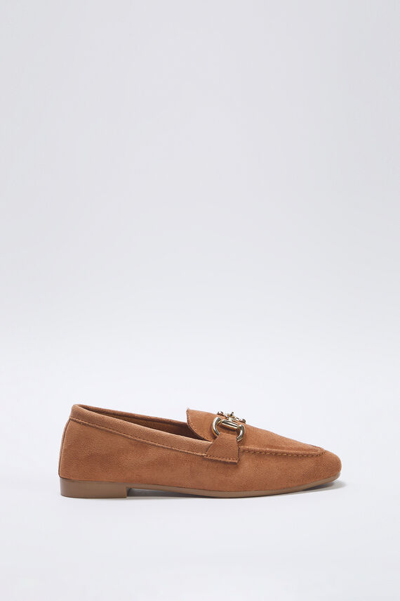 Mocasines ante con hebilla