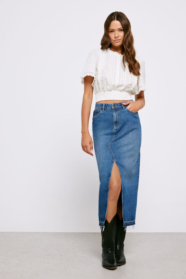 High Spirits Blusa "Breeze" beige