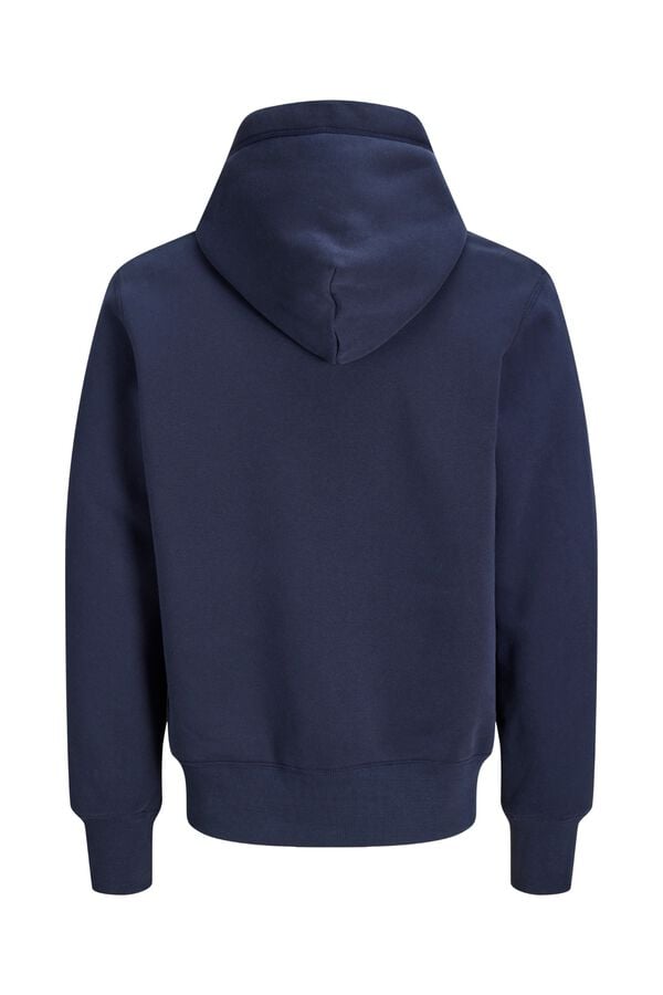 Jack & Jones Sweatshirt relaxed com capuz azul