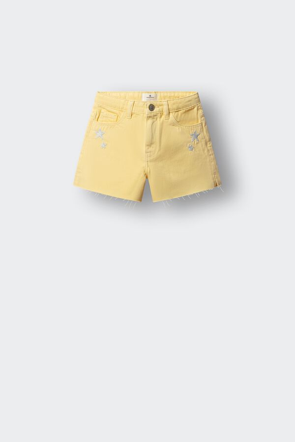 Springfield Kids Cal&ccedil;&otilde;es em sarja b&aacute;sicos para menina estampado
