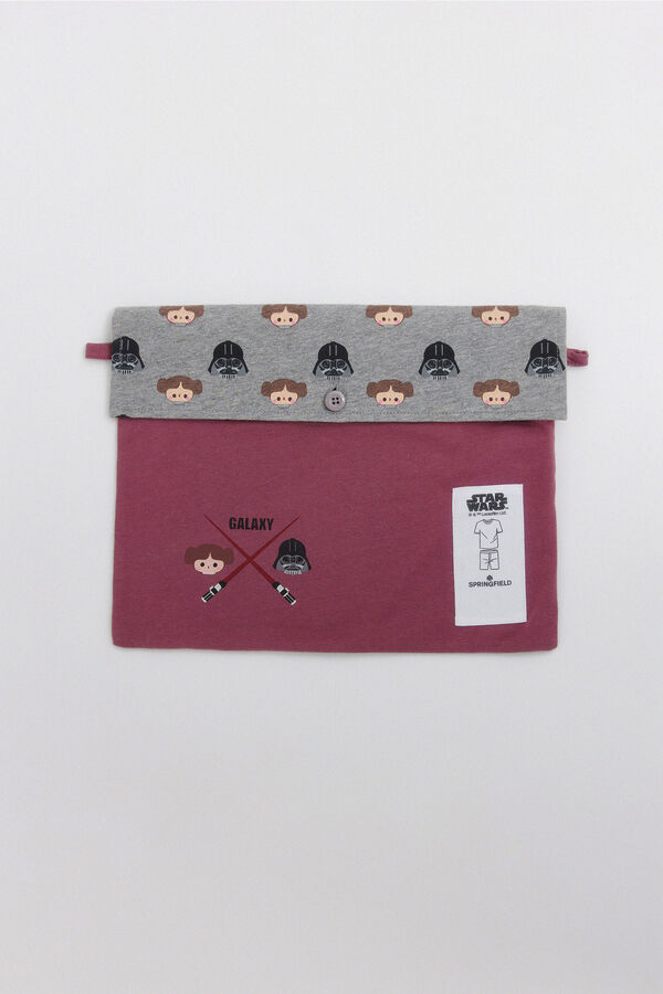 Springfield Pijama curto Star Wars vermelho