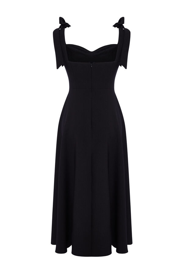 Trendyol Vestido de noite preto