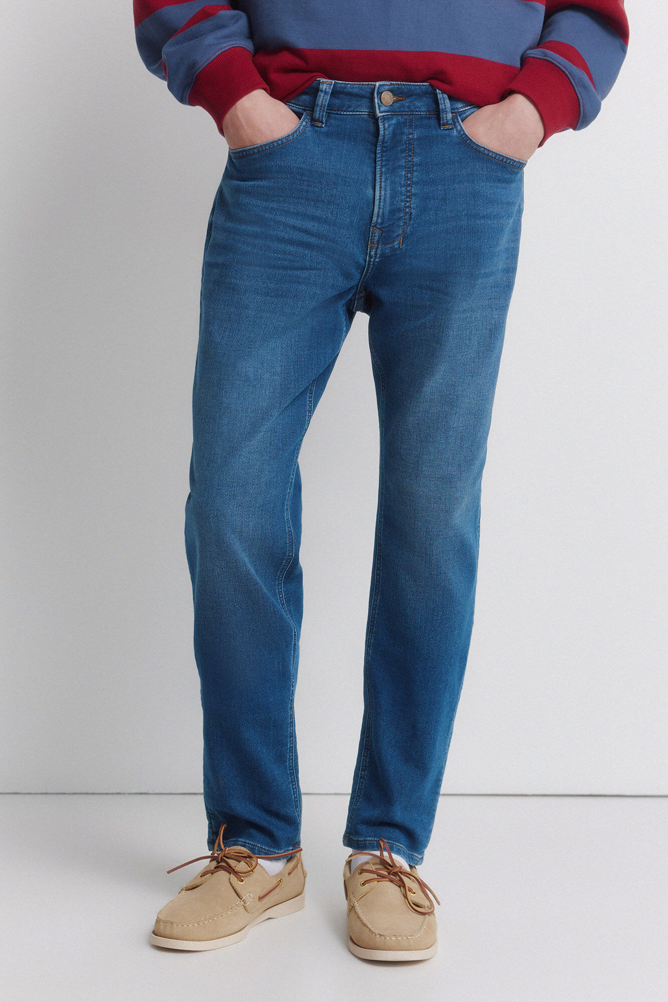 Springfield Jeans lavado medio slim fit