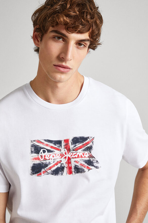 Pepe Jeans Camisola de manga curta branco