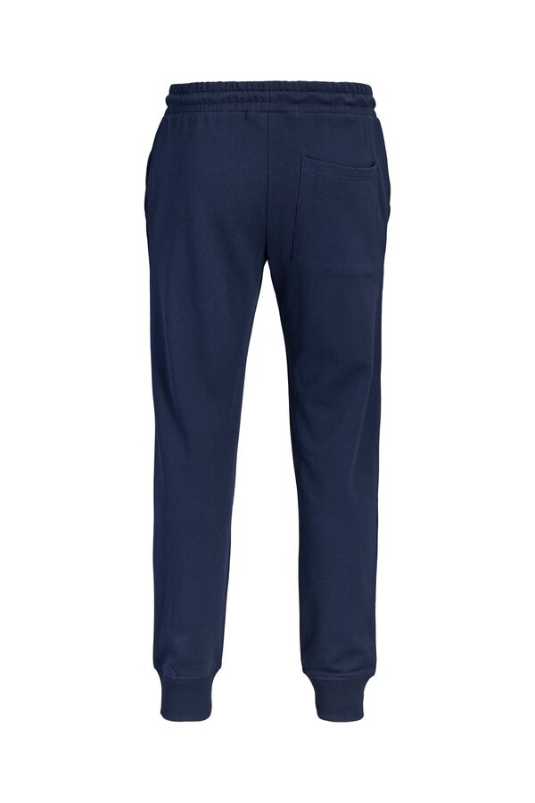 Jack & Jones PLUS Cal&ccedil;as casuais de corte relaxado azul