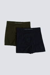Springfield Pack 2 boxers sem costura desportivos azul