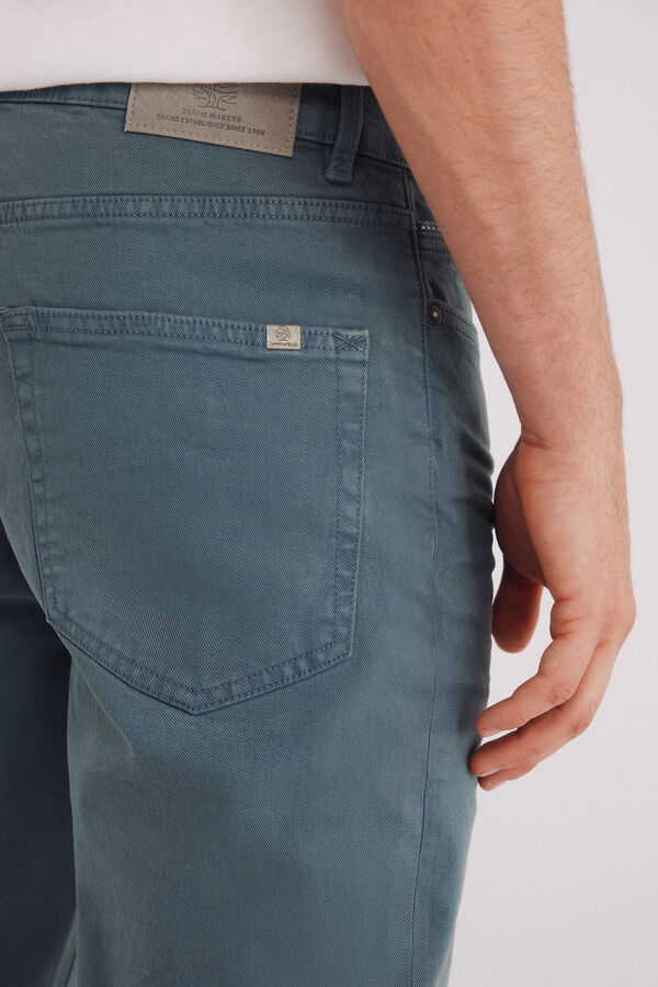 Springfield Calça slim fit com 5 calça azul