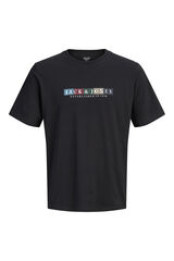 Jack & Jones Cotton short sleeve T-shirt black