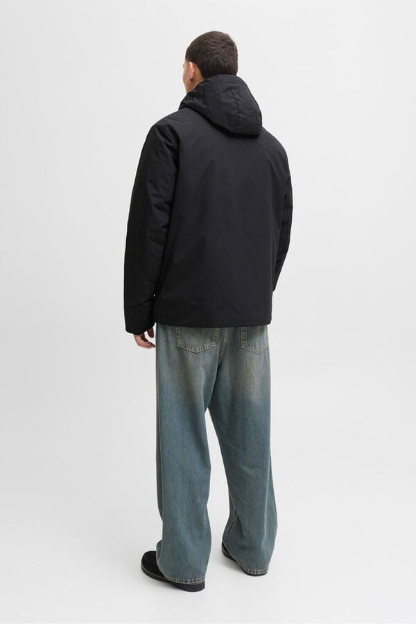 Jack & Jones Casaco impermeável preto