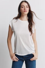 Springfield T-shirt b&aacute;sica com tachas branco