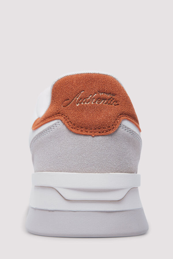 Springfield Zapatilla volumen retro blanco