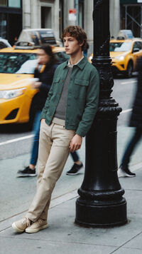 Springfield Camisola estrutura bicolor