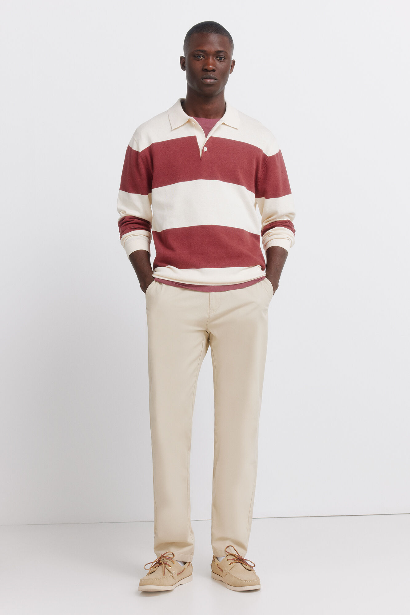 Springfield Pantal&oacute;n chino estructura comfort slim fit