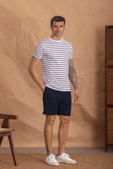 Celopman Bermuda Casual Azul Marinho azul
