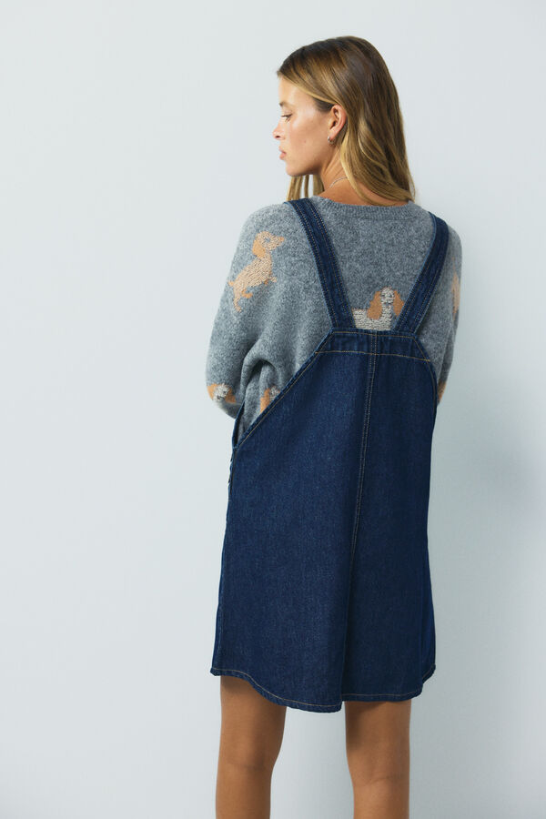 High Spirits Valentine Pinafore azul