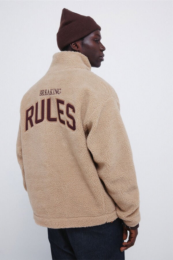 Springfield Sweatshirt borrego arrasa bege