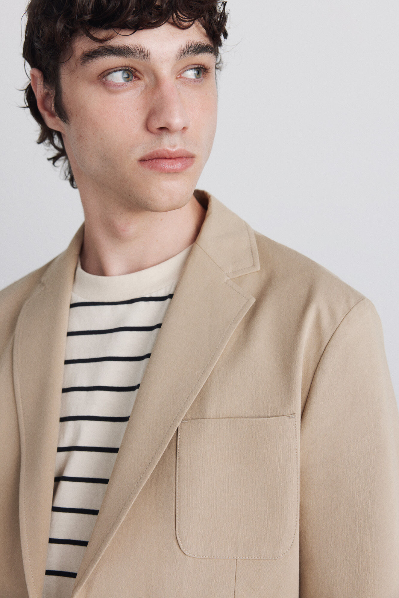 Springfield Blazer em algod&atilde;o