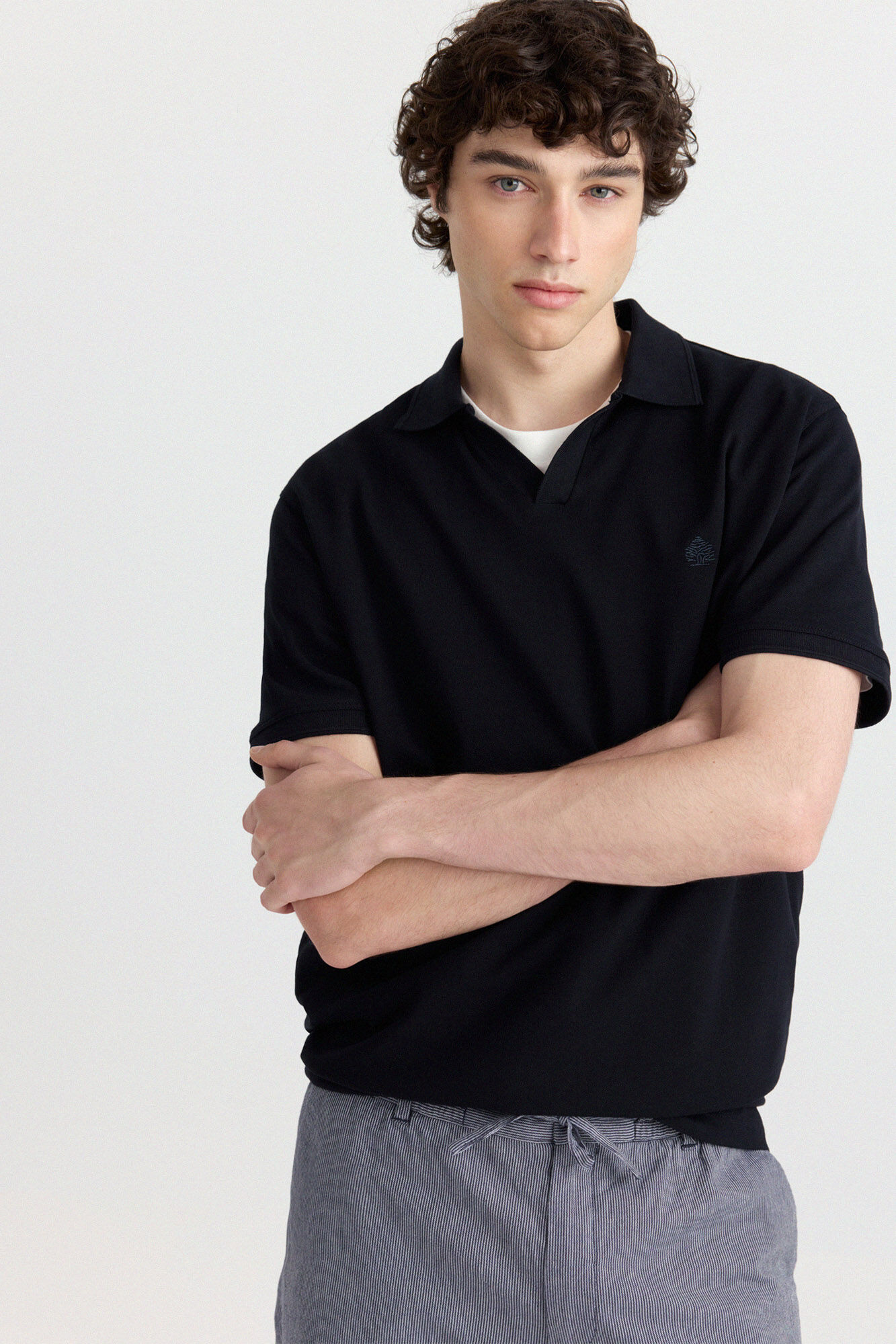 Springfield Polo gola resort estrutura regular fit