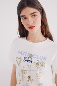 Springfield Camiseta "Clube da Pizza"