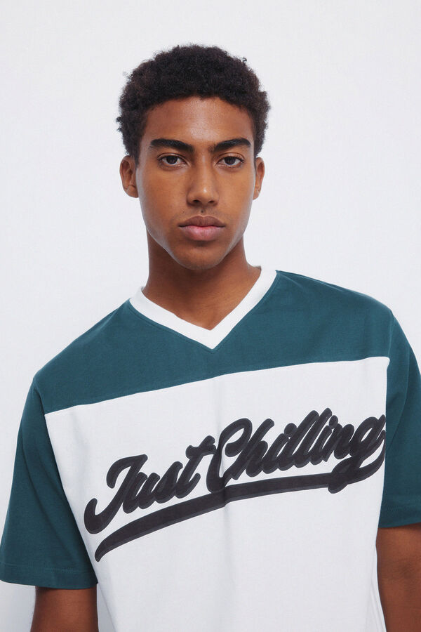 Springfield T-shirt arrepiante verde