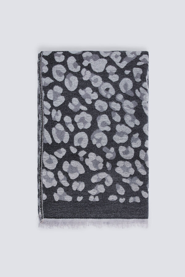 Springfield cachecol com estampado animal cru