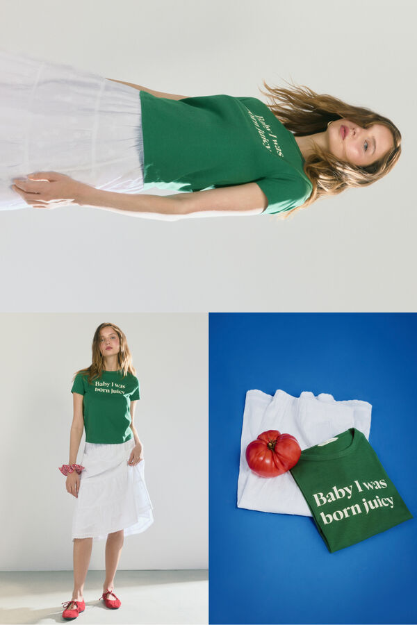 High Spirits T- Shirt Juicy verde