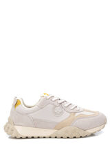 XTI sapatilha/chinelo masculino em croute bege
