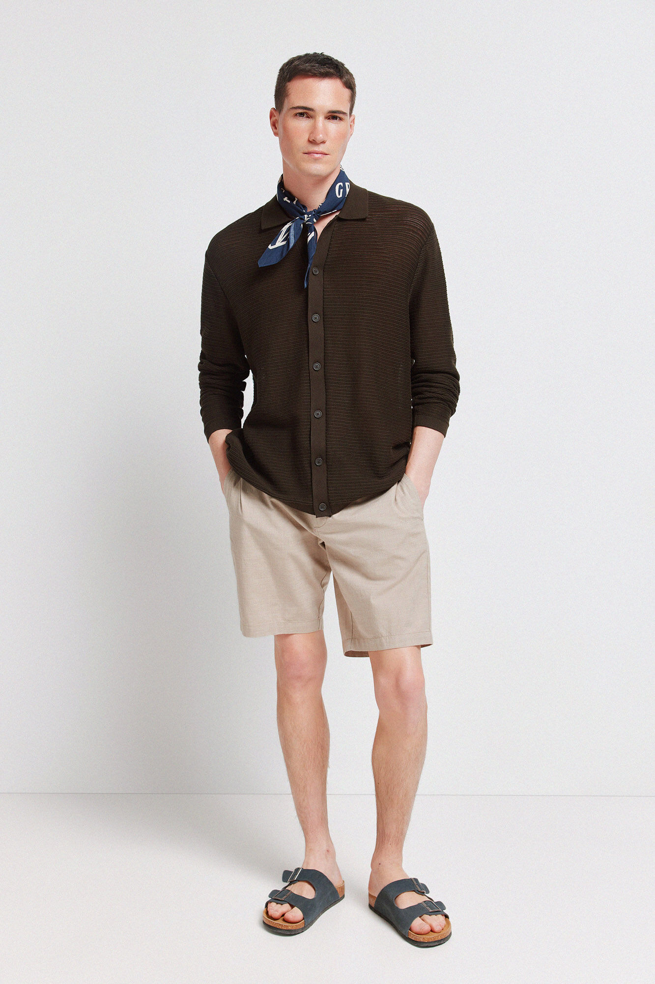 Springfield Casaco de malha estruturado