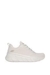 Skechers Tênis Bobs Sport B Flex Chinelos de quarto bege