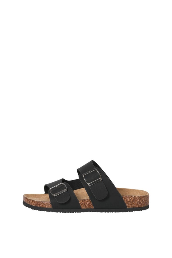 Jack & Jones Lightweight sole buckle sandals black