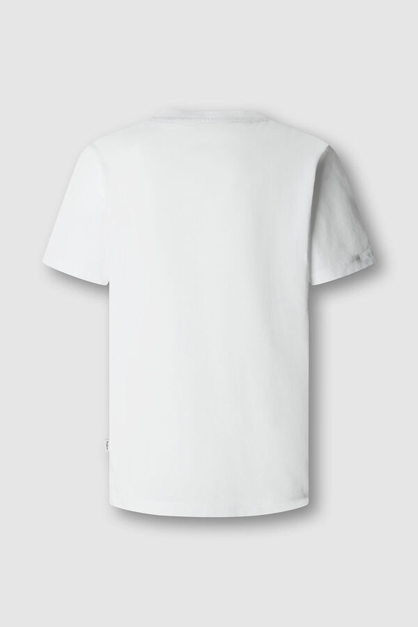 Pepe Jeans T-shirt manga curta branco
