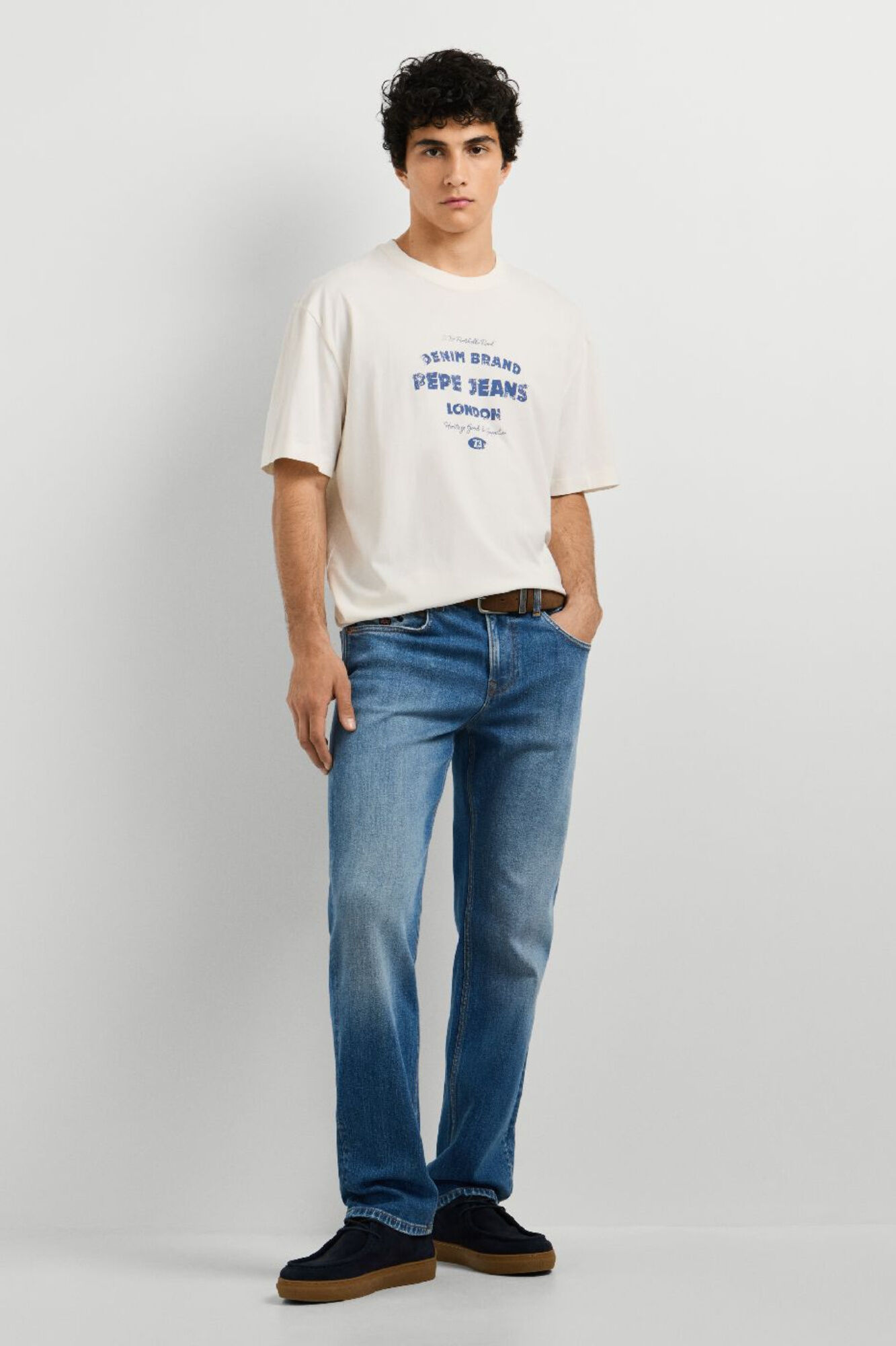 Pepe Jeans T-shirt de manga curta com estampado gr&aacute;fico