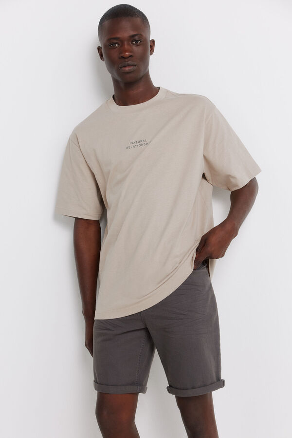 Springfield T-shirt natural cru
