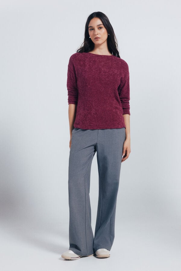 Springfield Plain chenille T T-shirt red