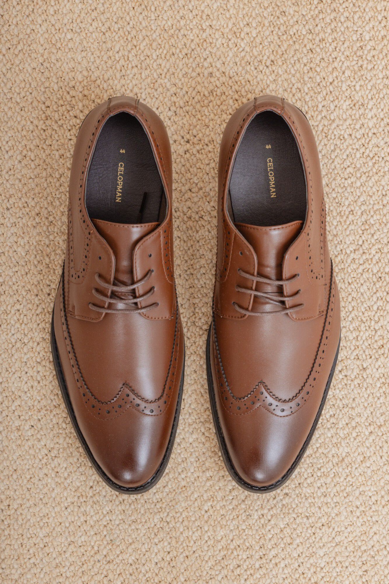 Celopman Zapatos de vestir calados