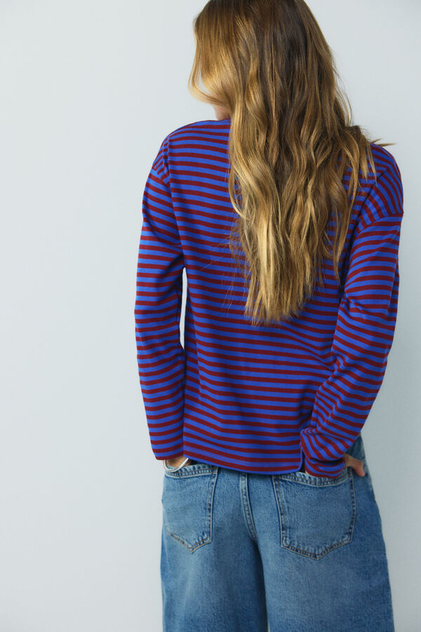 High Spirits Breton T-Shirt castanho