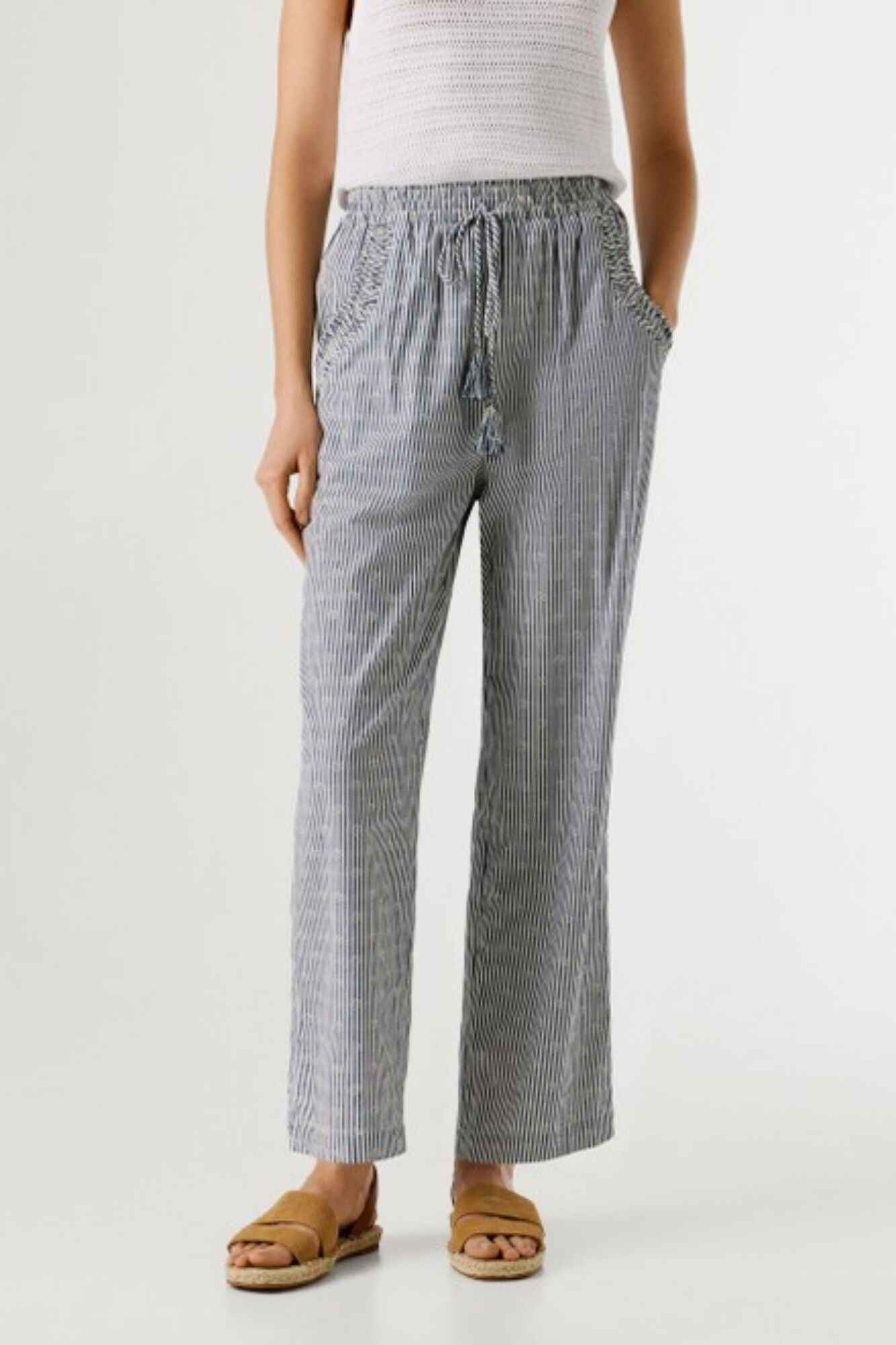 Pepe Jeans Pantal&oacute;n largo cintura el&aacute;stica