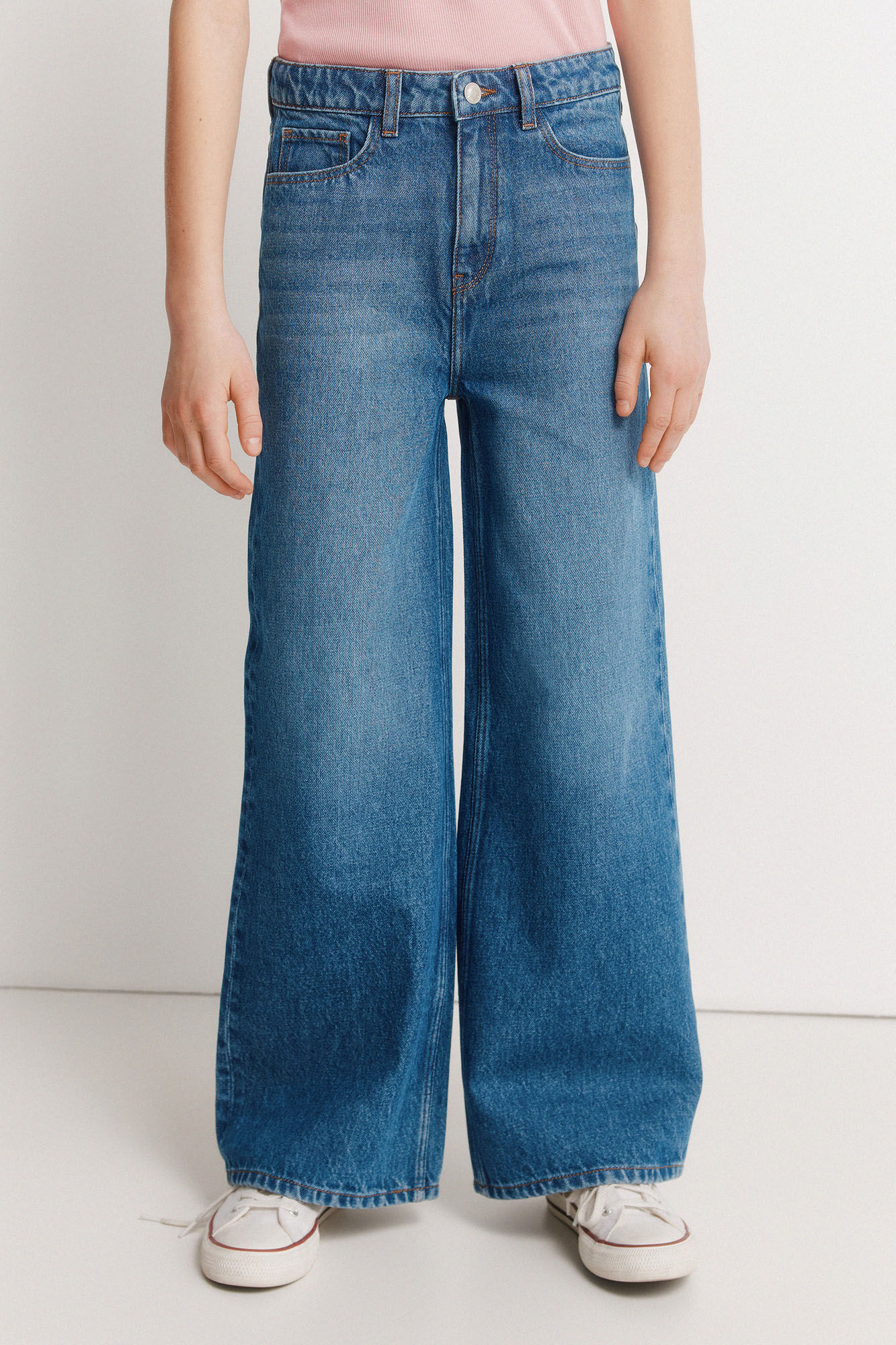 Springfield Kids Jeans culotte para menina