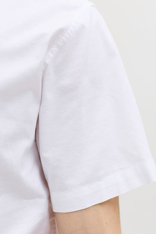 Jack & Jones Camisa oxford regular fit branco