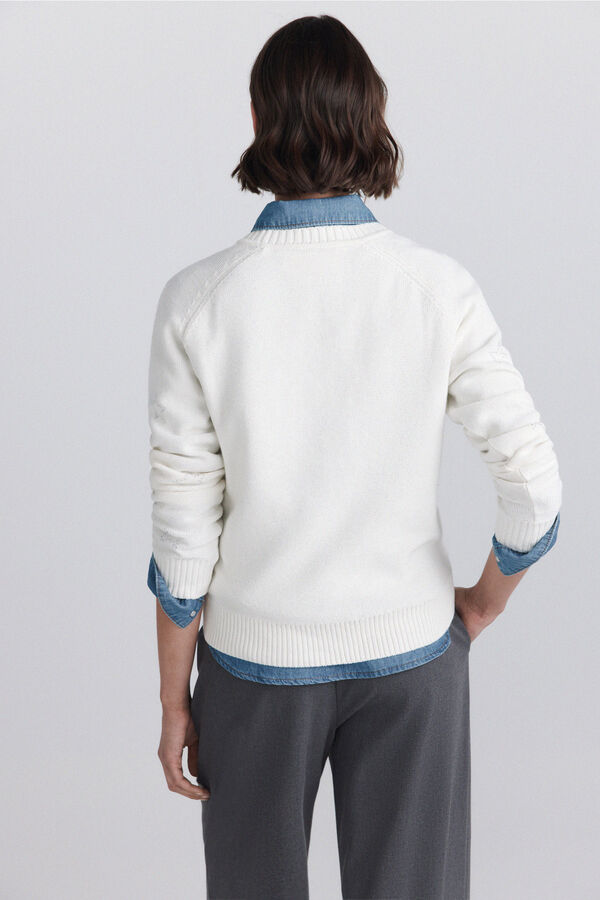 Springfield Camisola estrelas branco