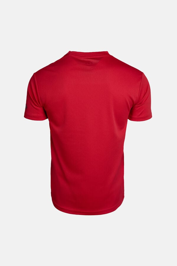 Izas T-shirt t&eacute;cnica de manga curta vermelho