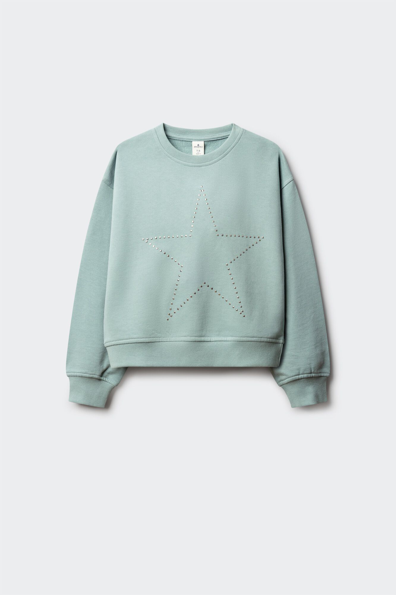 Springfield Kids Sweatshirt de menina com tachas de estrela
