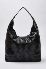 Trendyol Mala tote bag com n&eacute;cessaire preto