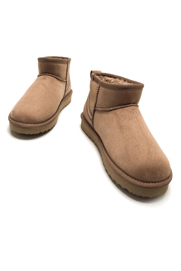 MTNG Botins Eira Flat bege