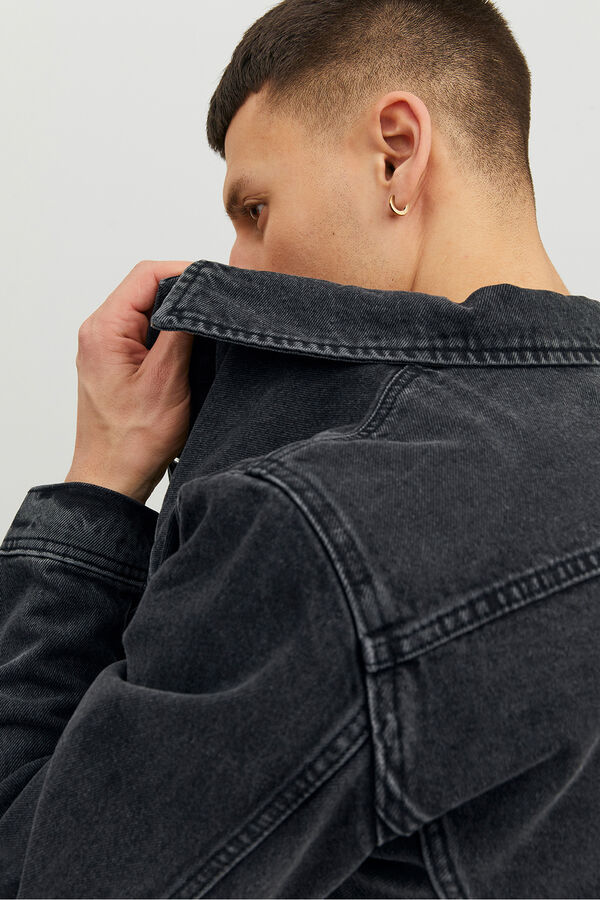 Jack & Jones Blusão denim  preto