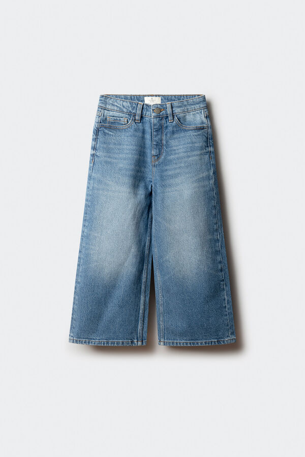 Springfield Kids Girls' denim culottes jeans blue